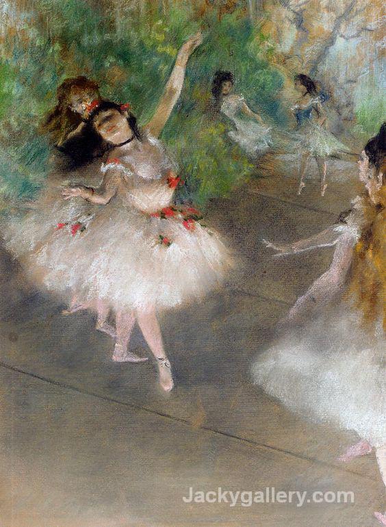Dancers, c. by Edgar Degas paintings reproduction